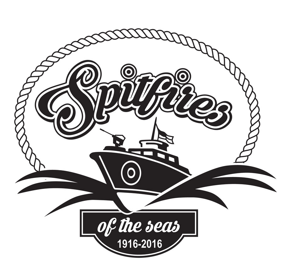 spitfire of the seas logo design by mark eslick graphics